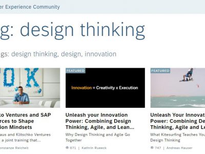 Design Thinking – Inspiracje od SAP